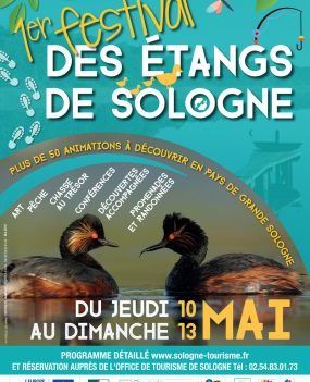 1er Festival des Etangs de Sologne du 10 au 13 mai