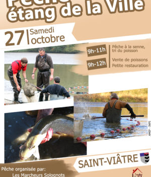 Pêche traditionnelle Étang de la Ville / 27 oct. 2018