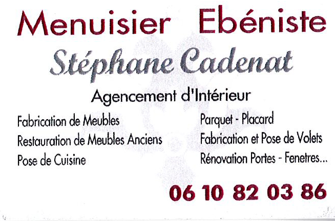 Stephane Cadenas Menuisier