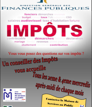 Les impôts partenaire de la MSAP