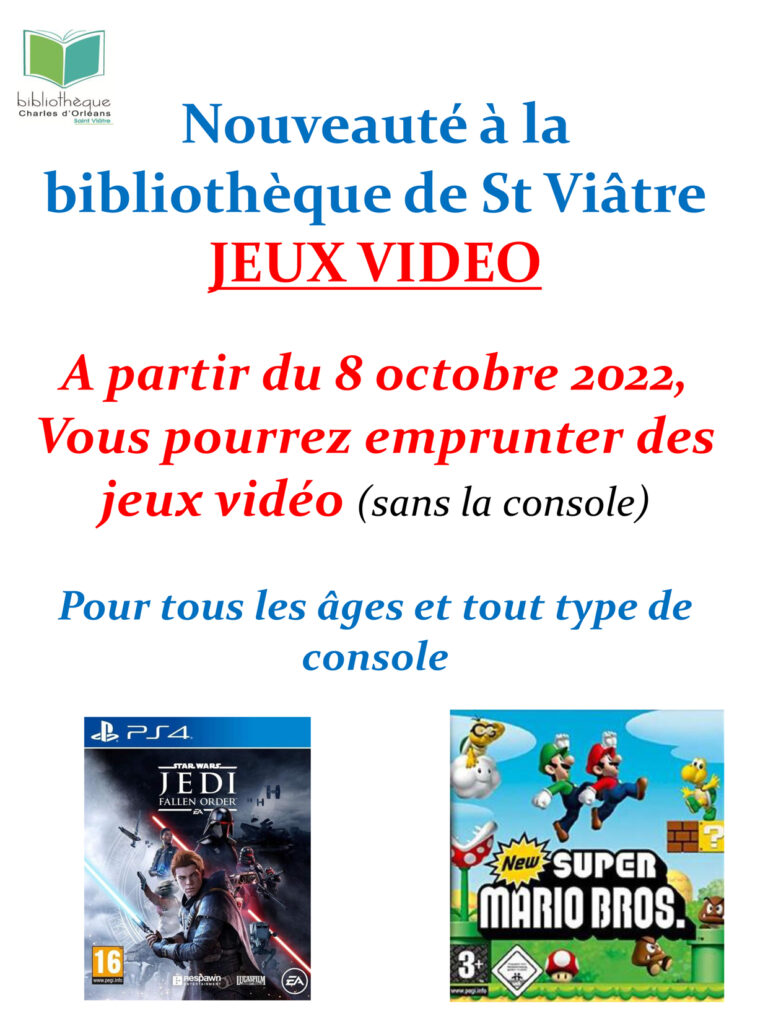 affichejeuxvideo2022 SaintViâtre Site officiel — free download