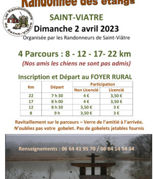 Randonnée des Etangs
