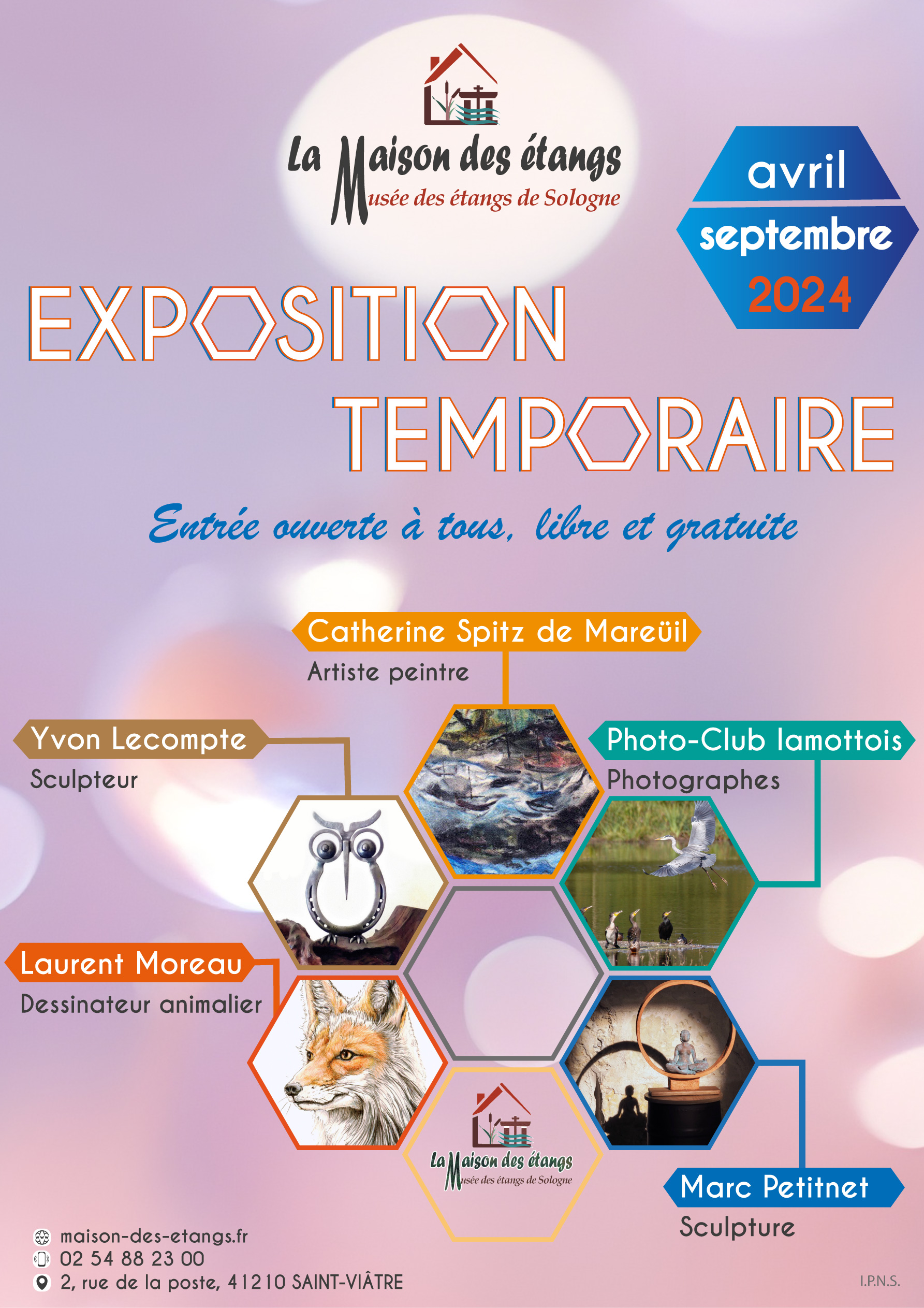 Exposition temporaire Maison des Etangs